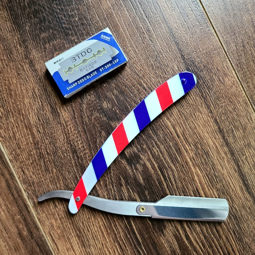 Classic Barber Razor & blades